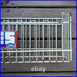 Vintage 70s Union Carbide Eveready Powerhouse Batteries Metal Display Rack Shelf