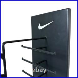 Vintage 90's Nike Sunglasses Store Display Metal & Wood Large Stand 23 Tall