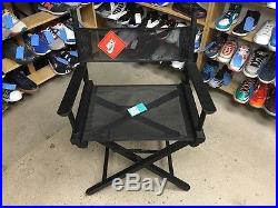 Vintage 90's Nike Swoosh Just Do It Director's Chair Store Display Black Used