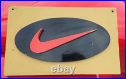 Vintage 90s Nike Rare Store Display Sign made in USA