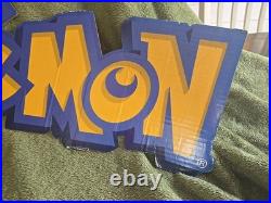Vintage 90s Pokemon store display sign
