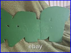 Vintage 90s Pokemon store display sign