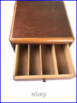 Vintage ACE COMBS Four Drawer Store Counter Advertising Display Cabinet Box Cube