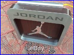 Vintage AIR JORDAN Nike Store DISPLAY Shoe SIGN AJ Jumpman Logo Flight