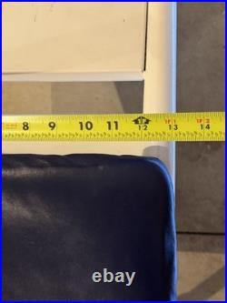 Vintage ASICS Shoe Fitting Stool Store Display 90s 2000s Advertising Rolling