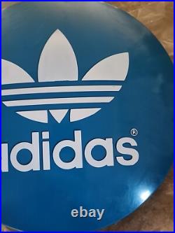 Vintage Adidas Store Display Sign