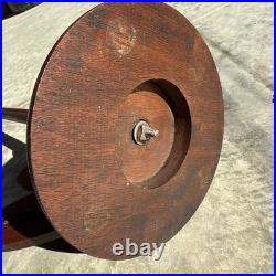Vintage Adjustable Double Shoe Display Stand Wood Retail Store Fixture 24 Lot 2