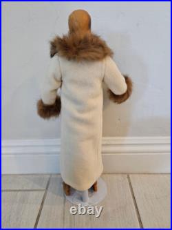 Vintage Advertising Counter Display Mannequin Lingerie Clothing 16 inch