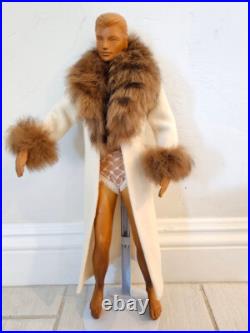 Vintage Advertising Counter Display Mannequin Lingerie Clothing 16 inch