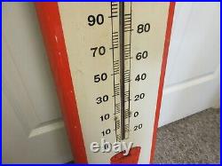Vintage Advertising Fram Filters Thermometer Store Display Automobilia A-162