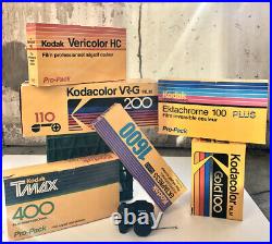 Vintage Advertising Kodak Film Display Dealer Display Box Lot X6 Camera Store