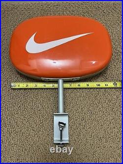 Vintage Advertising NIKE ICONIC SWOOSH Store DISPLAY OVAL Double Sided SIGN