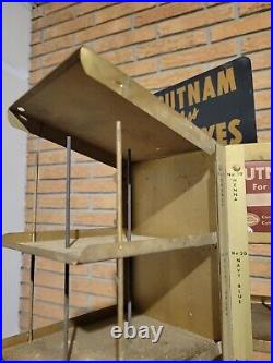 Vintage Advertising Putnam Dyes Counter Top Display Rack, Spinner