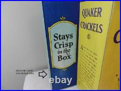 Vintage Advertising Store Display- 1930's Quaker Crackels By Quaker Oats Co