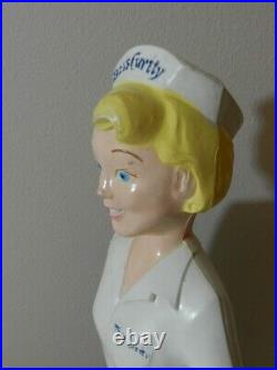 Vintage Advertising Store Display- 1950's Miss Curity Nurse Vintage Medical
