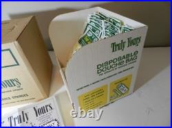 Vintage Advertising Store Display-1968 Truly Yours Disposible Douche Bag Display