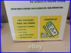 Vintage Advertising Store Display-1968 Truly Yours Disposible Douche Bag Display