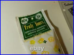 Vintage Advertising Store Display-1968 Truly Yours Disposible Douche Bag Display