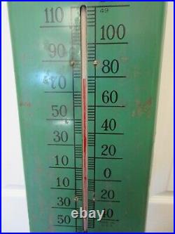 Vintage Advertising Sylvania Radio Tubes Thermometer Store Display 990-q