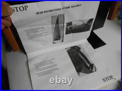 Vintage Aerosmith Nine Lives Cardboard Store Display Standee Motorized Ad