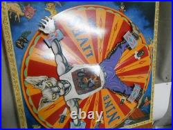 Vintage Aerosmith Nine Lives Cardboard Store Display Standee Motorized Ad