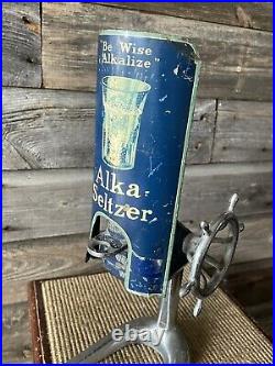 Vintage Alka-Seltzer Counter Top Display