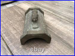 Vintage American Brake Shoe Company Tiger Bronze Paperweight Auto Train Aircraft