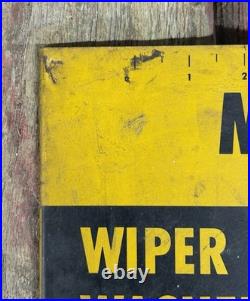 Vintage Anco Auto Products Windshield Wipers & Fuel Line Hose Display Rack Sign