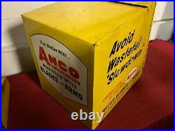 Vintage Anco Windshield Wiper Cabinet Display Cabinet Garage Dealer