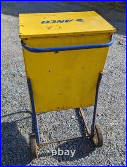 Vintage Anco Windshield Wiper Display Cart Store Advertising Almost 3' High