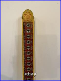 Vintage Antigue Hanging Magic Yeast Metal Store Display Owl Motif 27