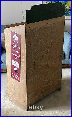 Vintage Antique Advertising Fashion Store Wood Display 1930s Bachelors Friend