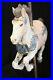 Vintage-Antique-Carousel-Horse-Store-Display-Brass-Pole-Stand-50-Tall-Rare-01-cz