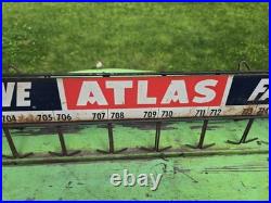Vintage Atlas Power Drive Fan Belt Store Wire Display Wall Mount