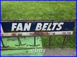 Vintage Atlas Power Drive Fan Belt Store Wire Display Wall Mount