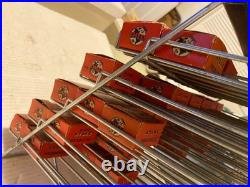 Vintage Atlas Tack and Nail Bar wire rack counter display with (65) NOS boxes