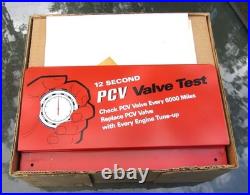 Vintage BORG WARNER PCV20-DA Merchandiser With Window Banner STORE DISPLAY NOS