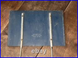 Vintage BROMO SELTZER Lenticular Sign, Cobalt Blue Bottle & Dispenser EMERSON