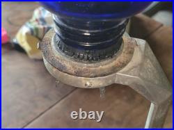 Vintage BROMO SELTZER Lenticular Sign, Cobalt Blue Bottle & Dispenser EMERSON