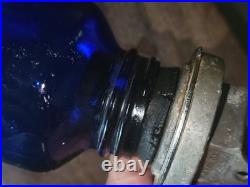 Vintage BROMO SELTZER Lenticular Sign, Cobalt Blue Bottle & Dispenser EMERSON