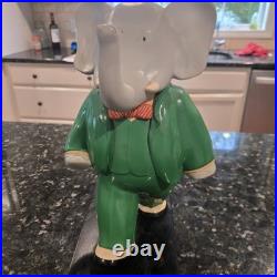 Vintage Babar The Elephant Store Display With Artist Sig France Toy