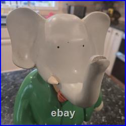 Vintage Babar The Elephant Store Display With Artist Sig France Toy