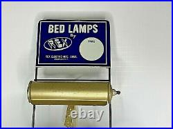 Vintage Bed Lamps by Rex Display incl 4 Lamps Hardware Store, General Store