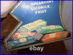 Vintage Beech-Nut Chewing Gim Tin 4 Shelf Store Display