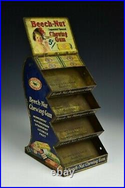 Vintage Beech-Nut Chewing Gum Tin Litho Store Display