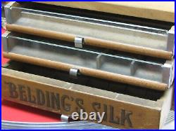 Vintage Beldings S Silk Spool Cabinet