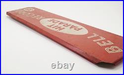 Vintage Bell Hit Parade Records 45 RPM Vinyl Store Rack Display Sign Metal MCM