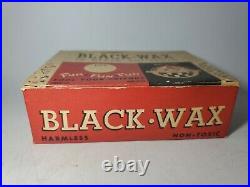 Vintage Black Wax Teeth By Thomas C. Dunham Inc. Store Display 12 Boxes RARE