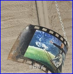 Vintage Blockbuster Film Reel Store Display Vintage Blockbuster Film Reel Store Display