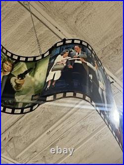 Vintage Blockbuster Film Reel Store Display